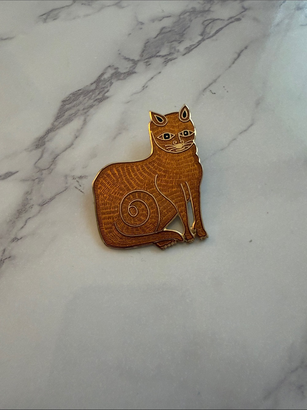 Fish & Crown 1980’s Orange Tabby Cat